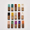 Resin & Walnut Wood Pendants, Rectangle, Mixed Color, 20x6.5x3mm, Hole: 1.8mm