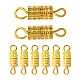 20 шт. латунные винтовые застежки KK-YW0002-40G-1