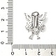 Латунные микро проложить кубического циркония слайд подвески KK-G503-37P-03-3