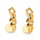 Фурнитура для сережек-клипс из нержавеющей стали 304 STAS-N092-168G-2