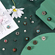24 комплект из 8 кнопок из цинкового сплава FIND-CP0001-86-4