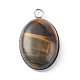 Природные и синтетические Gemstone подвески PALLOY-JF00762-3