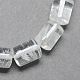 Нити бусин из натурального кристалла кварца G-S115-18-1