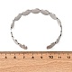 Браслеты-манжеты из нержавеющей стали 304 BJEW-P355-01P-5