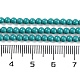 Синтетических нитей бирюзовые бусы G-U004-02G-5