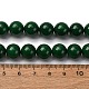 Естественный чирок нефрита круглые бусины пряди G-P070-09-10mm-01-3
