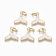 Кулоны из латуни с микропаве KK-R122-017-NF-1