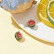2шт латунные эмалированные подвески KK-YW0001-73-5