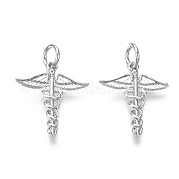 Латунные подвески KK-R133-053P-NF