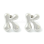 Серьги из латуни с покрытием стойки EJEW-S222-01P-K