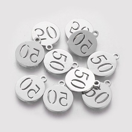 Не тускнеющие подвески из нержавеющей стали 201 STAS-Q201-T184-1