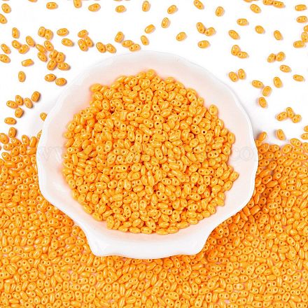 Выпечка краска стеклянные бусины SEED-T006-03N-1