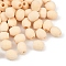 Natural Wooden Beads, Rice, Navajo White, 7x6mm, Hole: 2.5mm