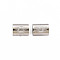 304 Stainless Steel Beads, with Rhinestone, Column with Sun & Star, Stainless Steel Color, 8x6mm, Hole: 1.8mm