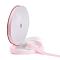 High Dense Polyester Grosgrain Ribbons, Misty Rose, 3/4 inch(19.1mm), about 100yards/roll