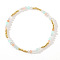 Bohemian Style Natural Stone Handmade Beaded Bracelets for Women, Colorful