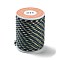 4-Ply Polycotton Cord Metallic Cord, Handmade Macrame Cotton Rope, for String Wall Hangings Plant Hanger, DIY Craft String Knitting, Dark Green, 1.5mm, about 4.3 yards(4m)/roll
