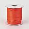 Eco-Friendly Korean Waxed Polyester Cord, Dark Orange, 1mm, about 169.51~174.98 Yards(155~160m)/Roll