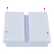 EVA Butterfly Spreading Mounting Board, Insect Specimen Pinning Spreading Board, for Bugs Collection Supplies, with Stickers and Random Color Needles, White, EVA: 14x7~14x1.5cm