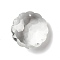 Transparent Glass Pendants, for Chandelier Crystal Hanging Pendants, Faceted, Flower, Clear, 45x44x20mm, Hole: 2mm