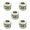 201 Stainless Steel Polymer Clay Rhinestone Inlaid Beads, Column, Stainless Steel Color, Peridot, 7x5mm, Hole: 3mm