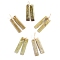 Natural Peridot Pendants, for Jewelry Making, Rectangle, 48~48.5x10~10.5x4~4.5mm, Hole: 1mm