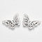 Non-Tarnish 201 Stainless Steel 3D Pendants, Butterfly, Stainless Steel Color, 17.5x25.5x3mm, Hole: 0.9mm