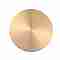 Blank Steel Discs, Flat Round Steel Sheet, Steel Marking Material, for Hand Held Embossed Plier Seals, Golden, 4.2x0.2cm