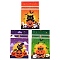 50Pcs Rectangle Halloween Candy Plastic Bags, Cat Shape Printed Candy Drawstring Bags, Mixed Color, 23.2x14.9x0.05cm
