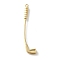 Alloy Sports Equipment Pendants, Golf Clubs, 62.5x13.5x4.5mm, Hole: 2mm