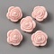Food Grade Eco-Friendly Silicone Beads, Rose, Pink, 20.5x12.5mm, Hole: 2mm