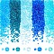 6000Pcs 10 Styles Pointed Back Acrylic Rhinestone Cabochons, Faceted, Diamond Shaped, Mixed Color, 4.5~8x2.5~4mm