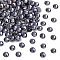 Preciosa® Crystal Hotfix Flatback Stones, Czech Crystal, Round(438 11 612 Chaton Rose VIVA 12 ®), 20030 Smoked Amethyst, SS12(3.3~3.5mm)
