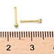 Пирсинг носа из хирургической нержавеющей стали 316l AJEW-P063-02-2mm-4