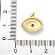 Подвески из нержавеющей стали 304 с кристаллами и стразами STAS-E550-03G-3