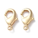Стойки обшивки латунь когтя омара застежками KK-F090-27LG-03-1