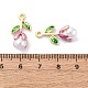 Подвески из эмали и сплава FIND-M060-22G-01-3