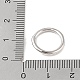 Латунные кольца прыжок открыт KK-S369-01P-05-3