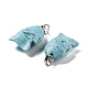 Подвески из синтетической бирюзы G-B068-14P-02-2