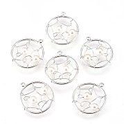 Латунные подвески KK-P153-08P-NF