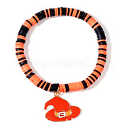 Призрачные полимерные глиняные браслеты heishi stretch BH7010-17