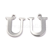 Подвески-буквы из нержавеющей стали 304 STAS-H122-U-P