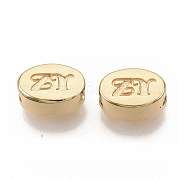 Латунные бусины KK-T051-35G-NF