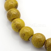 Фарфоровые бусины PORC-L019-8mm-02