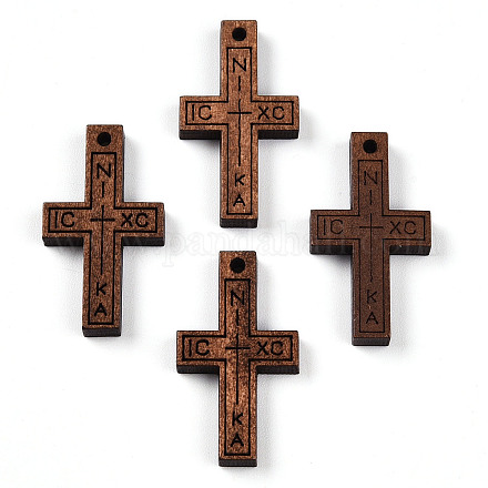 Подвески из натурального дерева WOOD-N016-64-1