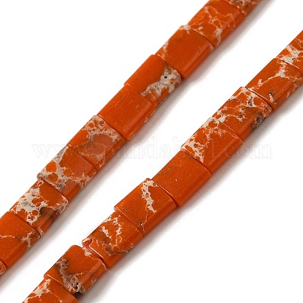 Синтетические имперские нитки из бисера яшмы G-F762-A09-01-1