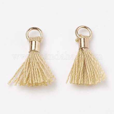 Кулон с кисточкой из поликоттона (полиэстер) FIND-S275-06G-1