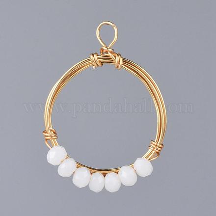 Стеклянные подвески PALLOY-JF00405-02-1
