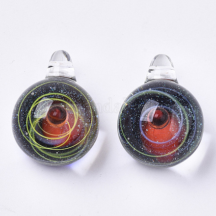Подвески лэмпворк ручной работы LAMP-N021-005A-1