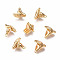 Brass Charms, Nickel Free, Plam, Gesture Language, for Hold Fist Salute, Real 18K Gold Plated, 9.5x10.5x8mm, Hole: 1mm